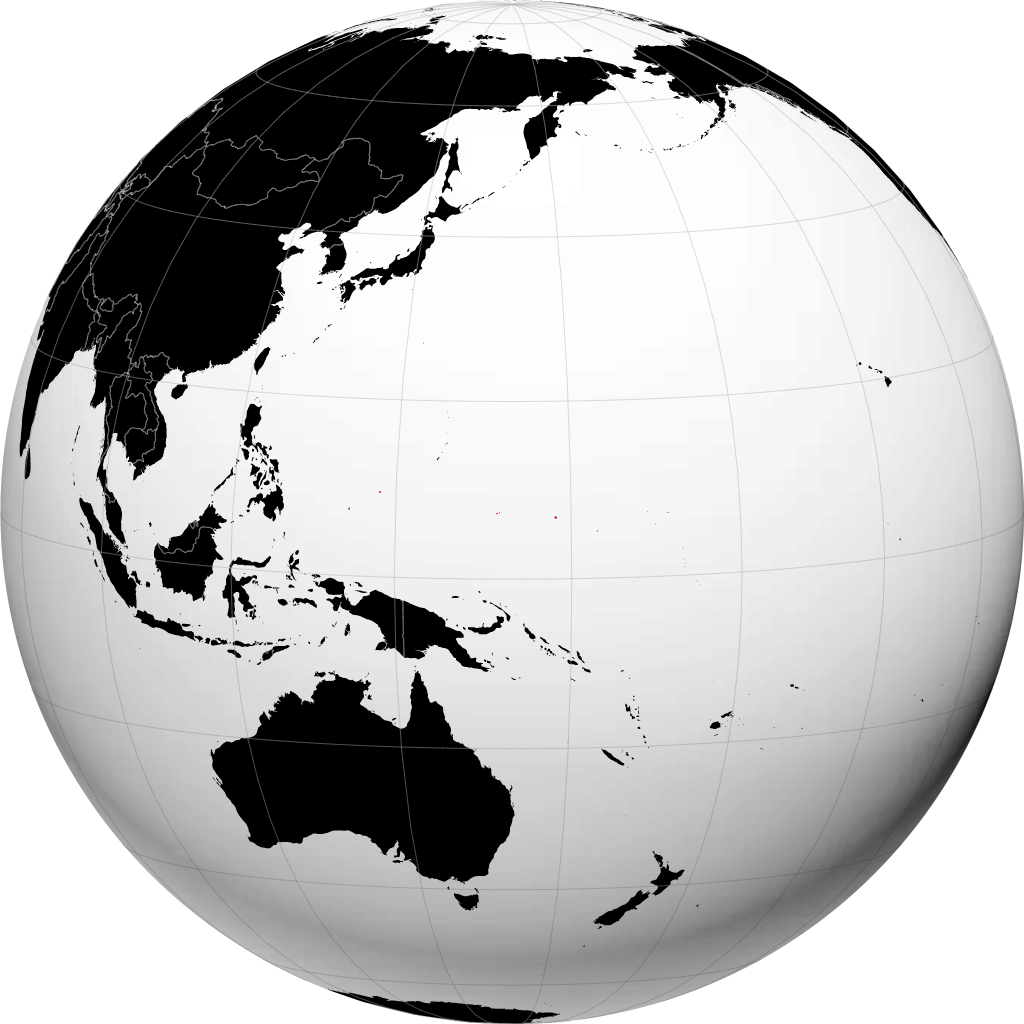 মাইক্রোনেশিয়া গ্লোবে